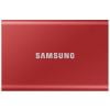 Ārējais Cietais Disks SSD Samsung T7, 500GB, Sarkans (MU-PC500R/WW)