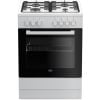 Beko Freestanding Cooker FSE62120DW White