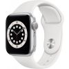 Viedpulkstenis Apple Watch Series 6 44Mm Silver/White (M00D3)
