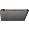 Paa Quadro Corner D 160x75cm Graphite Black Bathtub (VAQUASD/01)