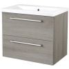 Raguvos Furniture Scandic 51 Bathroom Sink with Cabinet Grey (15112203)