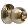 MP MRO-50-A AB Indoor Door Handle with Key and WC Old Gold (4124)