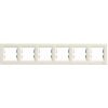 Schneider Electric Asfora 6-Gang Metalclad Frame, White (EPH5800623)