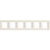 Schneider Electric Asfora 6-Gang Metalclad Frame, White (EPH5800623)