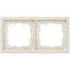 Siemens Delta Style Communication Faceplate 2-gang, White (5TG1322)
