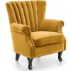 Halmar Titan Relaxing Chair Yellow