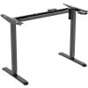 Home4You Ergo Light Electric Height Adjustable Table Legs, With 1 Motor, Black
