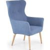 Halmar Cotto Relaxing Chair Blue