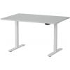 Martin Electric Height Adjustable Desk 120x80cm White/Stone Grey (28-0703-10)