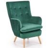 Кресло для отдыха Halmar Ravel Зеленое