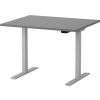 Электрический стол с регулировкой высоты Martin 100x80 см, серый/графит (28-0694-12)