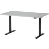 Martin Electric Height Adjustable Desk 140x80cm Black/Stone Grey (28-0712-10)