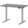 Электрический стол Martin с регулировкой высоты 100x60 см, серый/графит (28-0690-12)