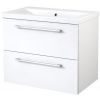 Raguvos Furniture Scandic 51 Bathroom Sink with Cabinet White (15112211)