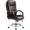 Кресло офисное Halmar Relax коричневое