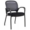 Home4You Torino Visitor Chair 59x59x84cm, Black (27706)