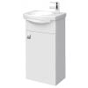 Riva SA 40-11 Sink Cabinet without Sink, White (SA 40-11 White)
