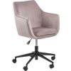 Кресло для домашнего офиса Nora от Home4you, розовое