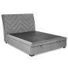 Halmar Continental 1 Double Bed 160x200cm, Without Mattress, Grey