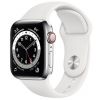 Apple Watch Series 6 Cellular 44 мм белый/серебристый (1908045)