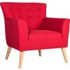 Кресло для отдыха Home4You Movie, красное