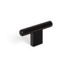 Viefe Graf-2 Furniture Handle-Knob, Black (101.043.30.600)