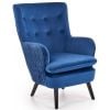 Кресло для отдыха Halmar Ravel, синее