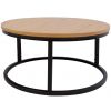 Home4You Brite Coffee Table, 60x32cm Light Brown (10364)