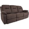 Home4You Dixon Reclining Sofa, 210x95x102cm, Brown (21666)