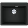 Franke Maris MRG 610-54 Fragranite Built-in Kitchen Sink, Matt Black (stainless steel tap hole) (114.0658.493)