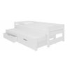 Adrk Fraga Children's Bed 206x96x65cm, With Mattress, White (CH-Fra-W-D074)