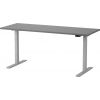 Martin Electric Height Adjustable Desk 160x60cm Grey/Graphite Grey (28-0693-12)