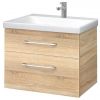 Riva SA 63-2 Sink Cabinet without Sink, Sonoma Oak (SA 63-2 Sonoma Oak)