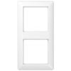 Jung AS 582 WW Surface-mounted Frame 2-gang, White