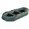 Kolibri Rubber Inflatable Boat with Inflatable Floor Standard K-260T Green (K-260T_29)