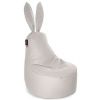 Пуф для сидения Qubo Daddy Rabbit Pufs Pop Fit Silver (1727)