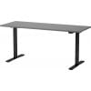 Martin Electric Height Adjustable Desk 160x60cm Black/Graphite Grey (28-0709-12)