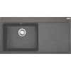 Franke Mythos MTG 611 Fragranite Built-in Kitchen Sink, Left Side Grey (114.0477.000)