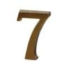 Sparta Adhesive House Number 7, 50x30mm, Antique Bronze (919.001.AB.707)