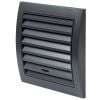 Europlast N10RA Adjustable Ventilation Grille, 153x148mm, Black