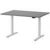 Martin Electric Height Adjustable Desk 120x80cm White/Graphite Grey (28-0703-12)