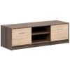 Black Red White Nepo Plus TV Stand, 138.5x46.5x42.5cm, Oak (S435-RTV2D-DMON/DSO)