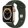 Viedpulkstenis Apple Watch Series 6 Cellular 40Mm Gold/Cyprus Green (1908039)
