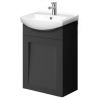 Riva SA 45F Sink Cabinet without Sink, Matte Black (SA 45F Deep Anthracite Matte)