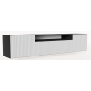 TV Galds Adrk Noemi, 41x200x50cm, Melns/Balts (RTV-NOE-BW)