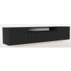 TV Galds Adrk Noemi, 41x200x50cm, Melns (RTV-NOE-B)
