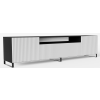 TV Galds Adrk Noemi, 41x200x50cm, Melns/Balts (RTV-NOES-BW)