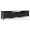 TV Galds Adrk Noemi, 41x200x50cm, Melns (RTV-NOES-B)