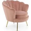 Halmar Amorinito Relax Chair Pink