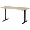 Martin Electric Height Adjustable Desk 140x60cm Black/Maple (28-0708-01)